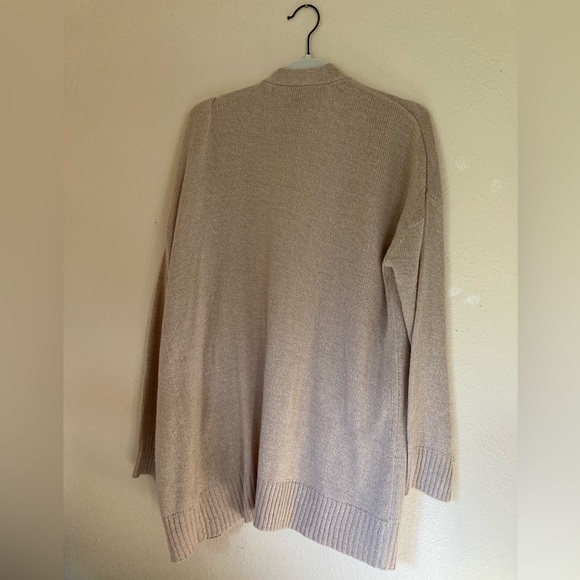 Slouchy dusty pink cardigan - Picture 3 of 4